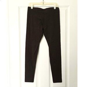 Decree Stretchy Brown Pull On Mid Rise Leggings